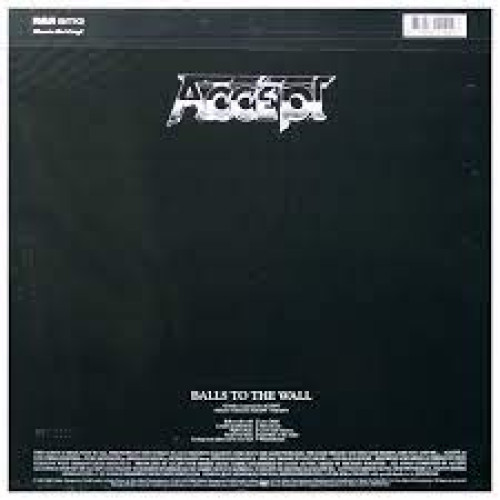 Вініловий диск Accept: Balls ToThe Wall -Hq