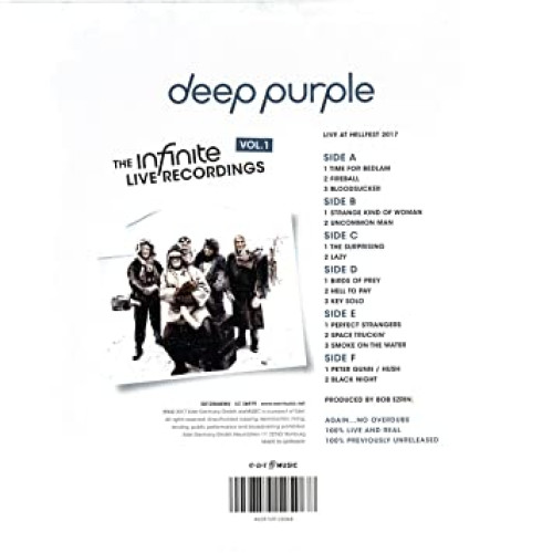 Вініловий диск Deep Purple: Infinite Live Recordings /3LP
