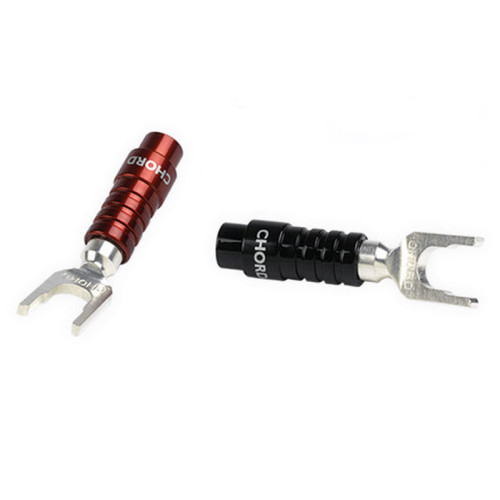 CHORD ChordOhmic ChorAlloy Spade SHORT CRIMP & Red ABS Cap