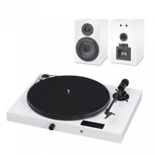 Pro-Ject Set Jukebox E1 + Speaker Box 5 White/White