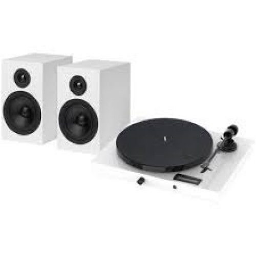 Pro-Ject Set Jukebox E1 + Speaker Box 5 White/White