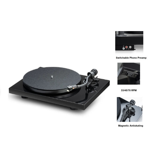 Pro-Ject Debut S Phono Rainier HG Black