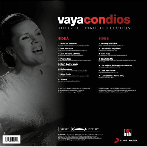 Вініловий диск Vaya Con Dios: Their Ultimate Collection