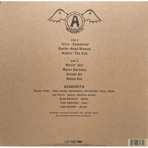 Вініловий диск Aerosmith: 1971: The Road Starts Hear