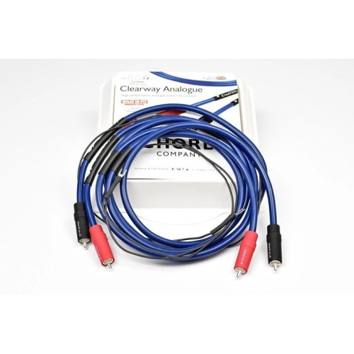 CHORD ClearwayX 2RCA to 2RCA Turntable (with fly lead) 3.2m