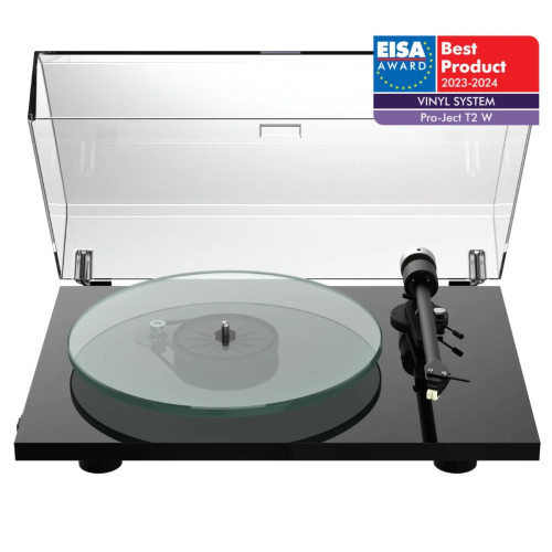 Pro-Ject T2 W Rainier High Gloss Black