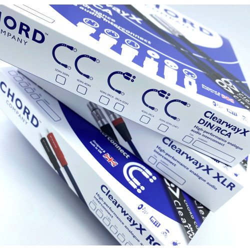 CHORD ClearwayX 2RCA to 2RCA 1m