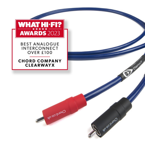 CHORD ClearwayX 2RCA to 2RCA 1m