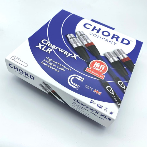 CHORD ClearwayX 2XLR to 2XLR 1m