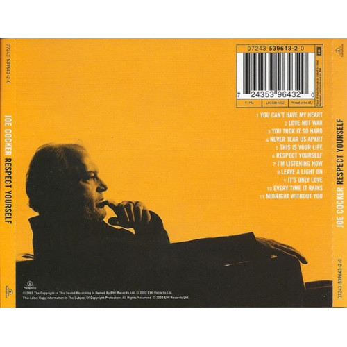 Вініловий диск Joe Cocker: Respect Yourself