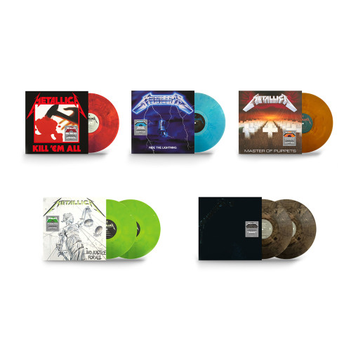 Вініловий диск Metallica: Master Of Puppets -Coloured