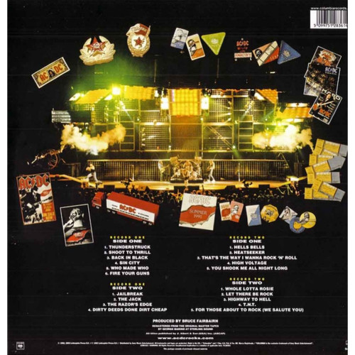 Вініловий диск Ac/Dc: Live /2LP
