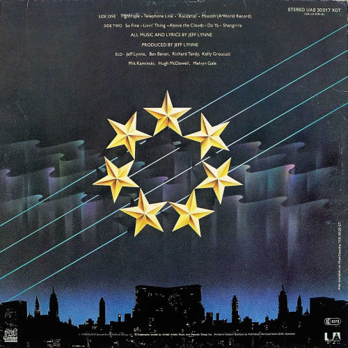 Вініловий диск Electric Light Orchestra: A New World Record