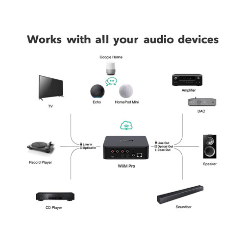 WiiM Pro 2.4G+ 5G version Airplay2
