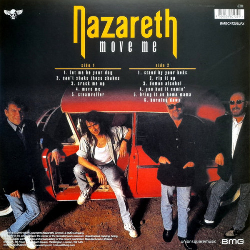 Вініловий диск Nazareth: Move Me