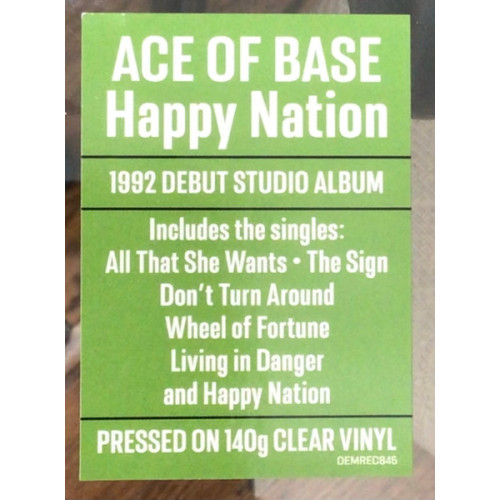 Вініловий диск Ace Of Base: Happy Nation