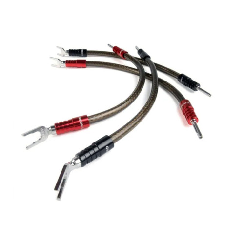 CHORD Epic Links ChordOhmic Banana to Spade x 4 - 28cm Tip to Tip