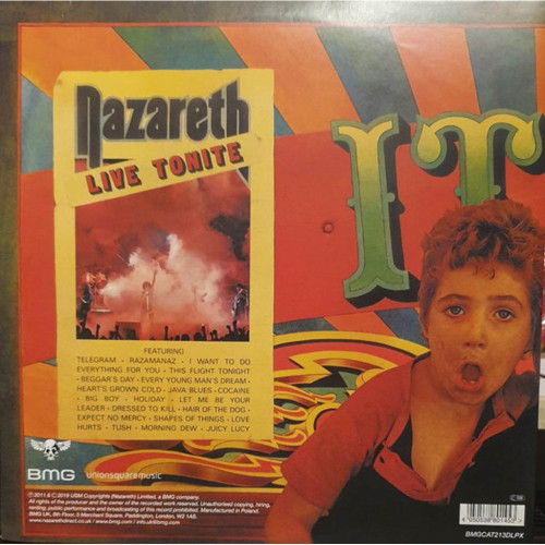 Вініловий диск Nazareth: Snaz /2LP