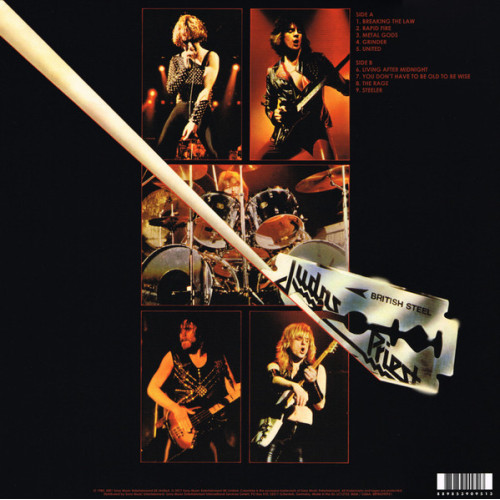 Вініловий диск Judas Priest: British Steel