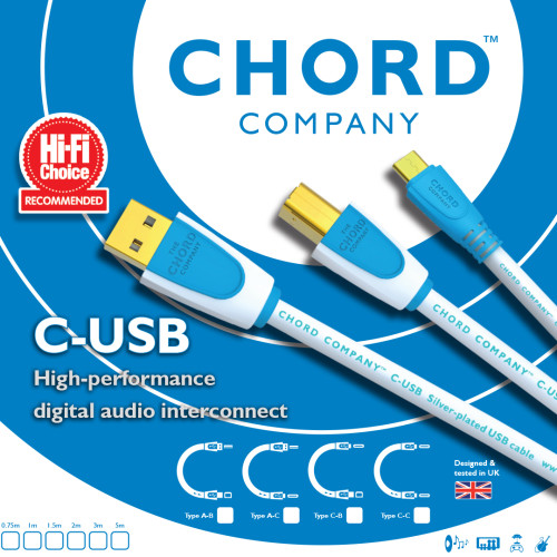 CHORD C-USB A-B 0.75m (CSE2300.008.1)