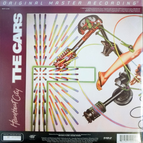 Вініловий диск The Cars: Heartbeat City