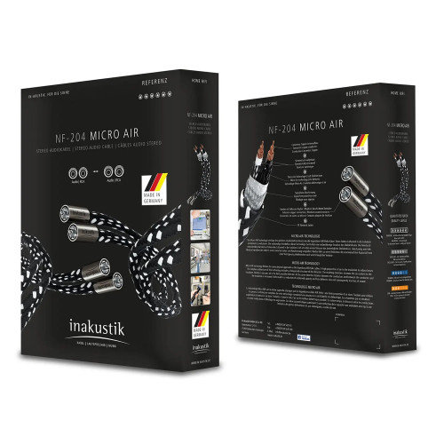 Inakustik Referenz NF-204 Micro AIR Stereo RCA 1,0m
