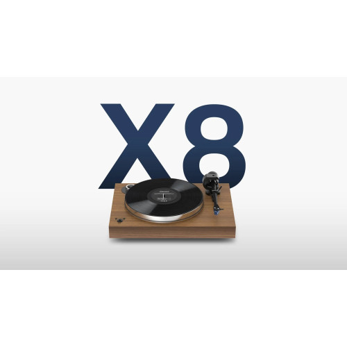 Pro-Ject X8 B  Satin Walnut