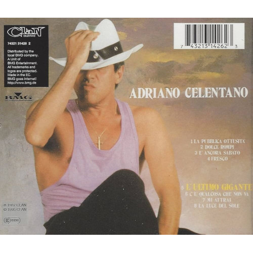 Вініловий диск Adriano Celentano: La Pubblica Ottusita