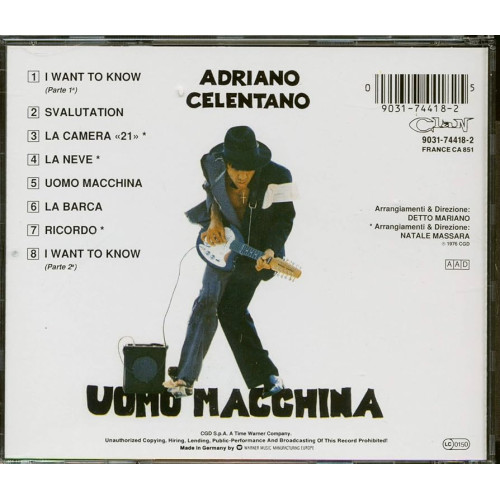 Вініловий диск Adriano Celentano: Svalutation