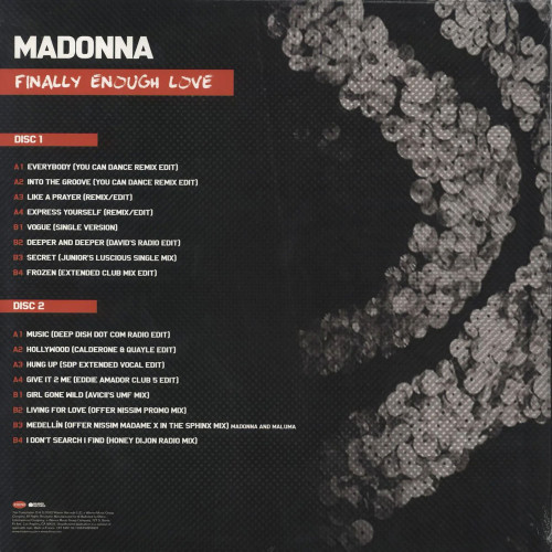 Вініловий диск Madonna: Finally Enough Love /2LP