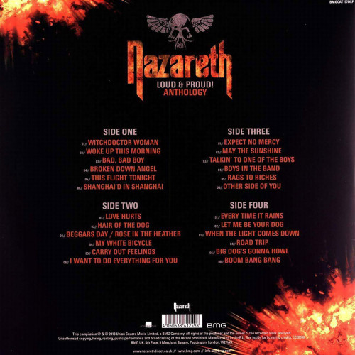 Вініловий диск Nazareth: Loud & Proud! Anthology /2LP