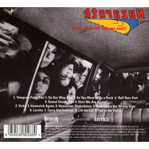 Вініловий диск Nazareth: Close Enough For Rock'n'Roll