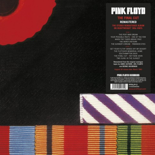 Вініловий диск Pink Floyd: Final Cut