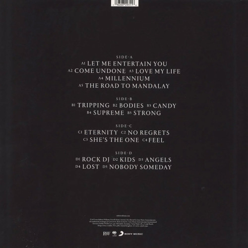 Вініловий диск Robbie Williams: Xxv /2LP