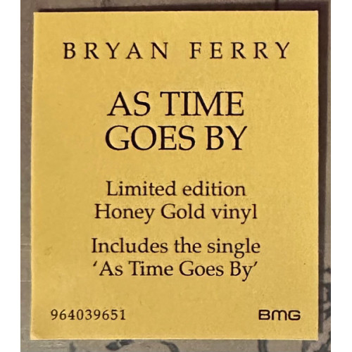 Вініловий диск Bryan Ferry: As Time Goes By