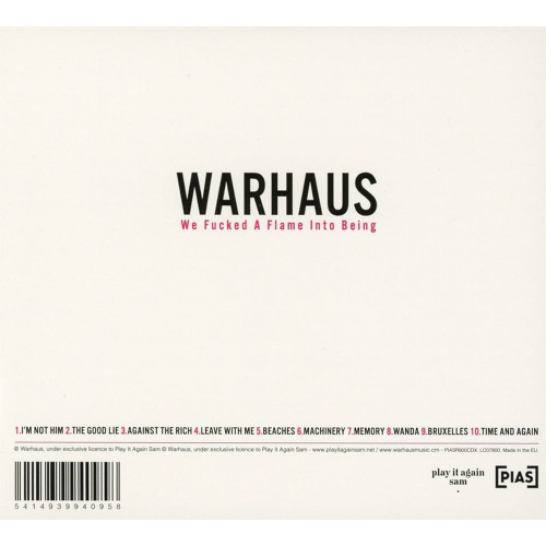 Вініловий диск Warhaus: We Fucked A Flame Into Being