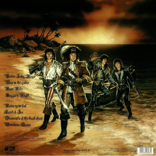 Вініловий диск Running Wild: Under Jolly Roger