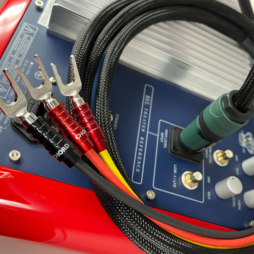 CHORD Epic High-Level Subwoofer Cable Spades - Speakon 3m