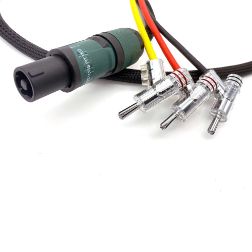 CHORD Epic High-Level Subwoofer Cable Spades - Speakon 3m