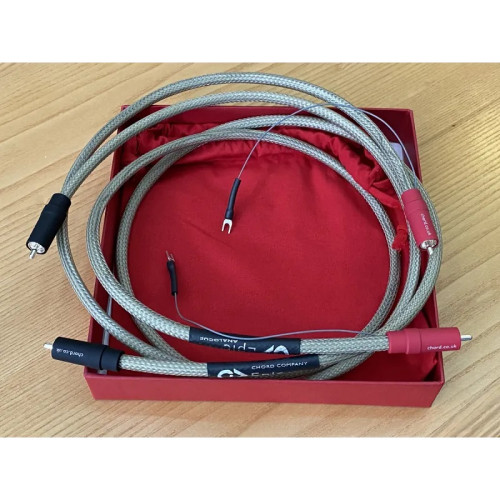 CHORD EpicX 2RCA to 2RCA Turntable (with fly lead) 1.2m