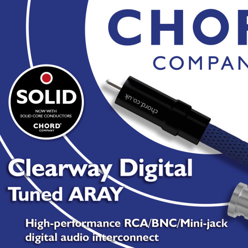 CHORD Сlearway Digital Solid 1RCA to 1RCA 1m