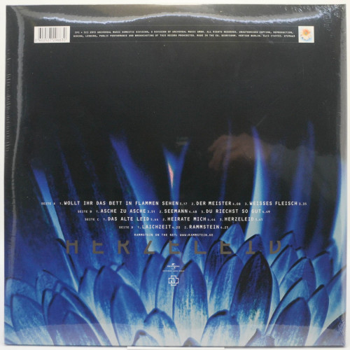 Вініловий диск Rammstein: Herzeleid /2LP
