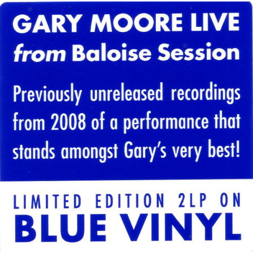 Вініловий диск Gary Moore: Gary Moore Live - From Baloise Session /2LP