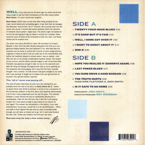 Вініловий диск Joe Bonamassa: Blues Deluxe Vol.2