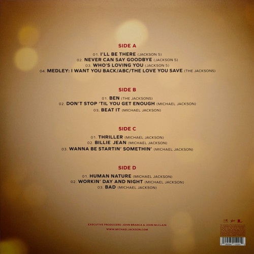 Вініловий диск Michael Jackson: Songs From The Motion Picture /2LP