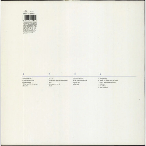 Вініловий диск Pet Shop Boys: Discography: The Complete Singles Collection /2LP